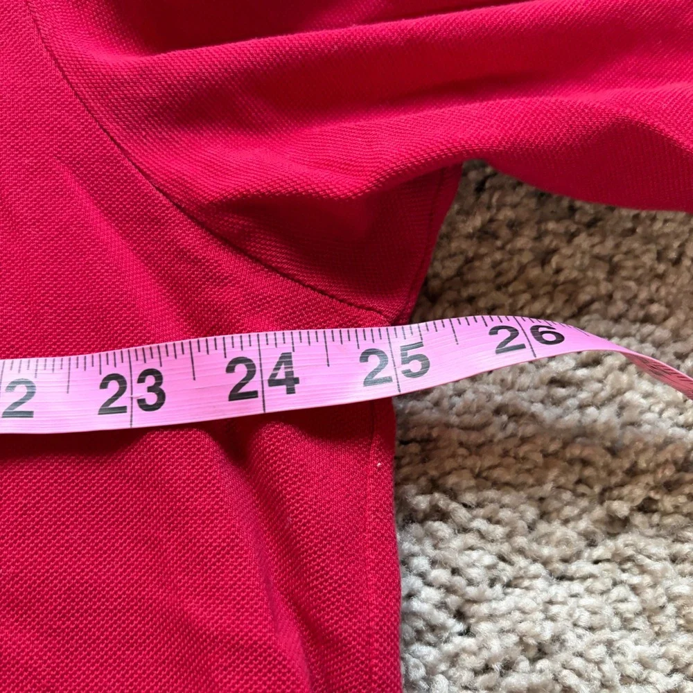 Polo Big Pony Golf Ralph Lauren Red Polo Shirt XL